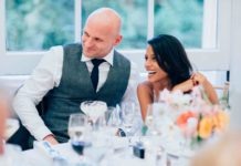 Real wedding: Art house style