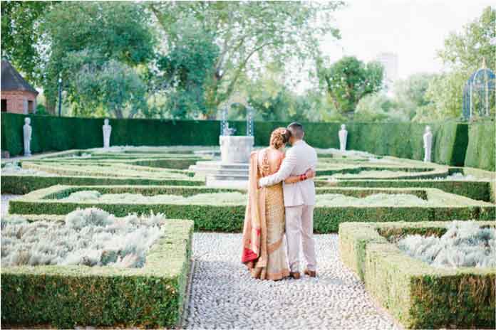 Real wedding: Garden paradise wedding at Kew