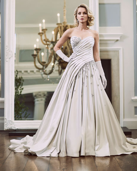 Bridal trends: textured luxe wedding gowns