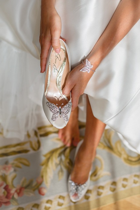 Best foot forward – our pick of new season bridal shoes