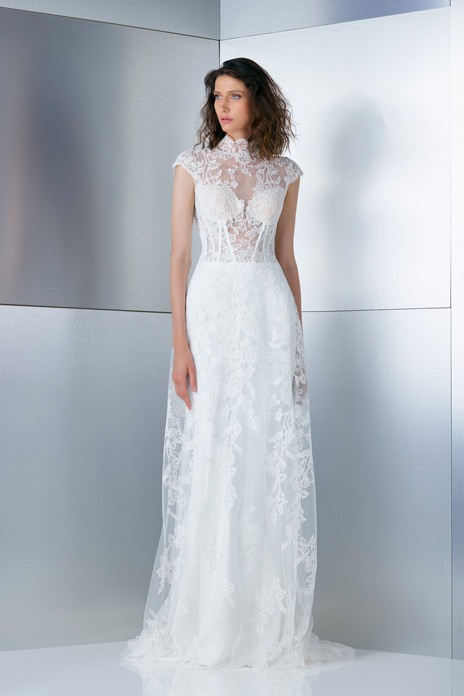 Lace wedding dresses with a contemporary edge