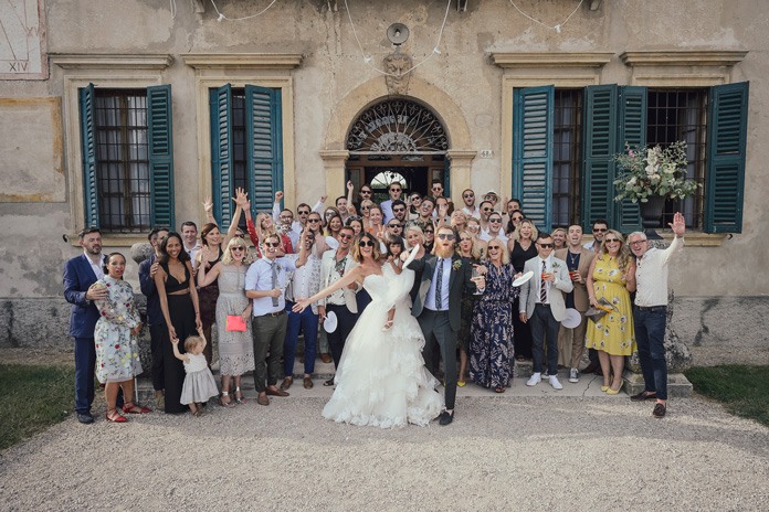 Real wedding: Tuscan romance for a weekend wedding party