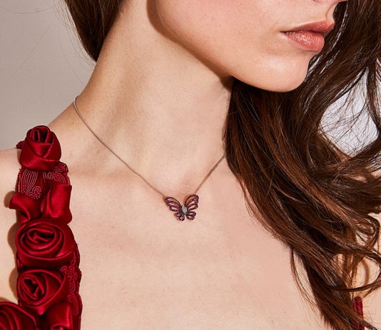Gismondi1754 and Catherine Walker collaborate with limited-edition Butterfly necklace