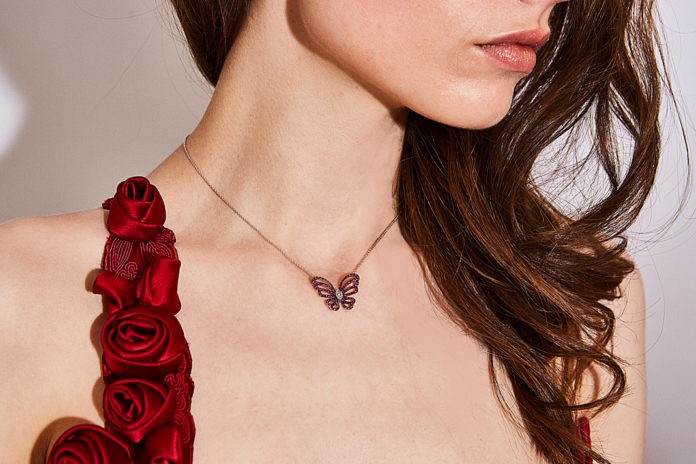Gismondi1754 and Catherine Walker collaborate with limited-edition Butterfly necklace