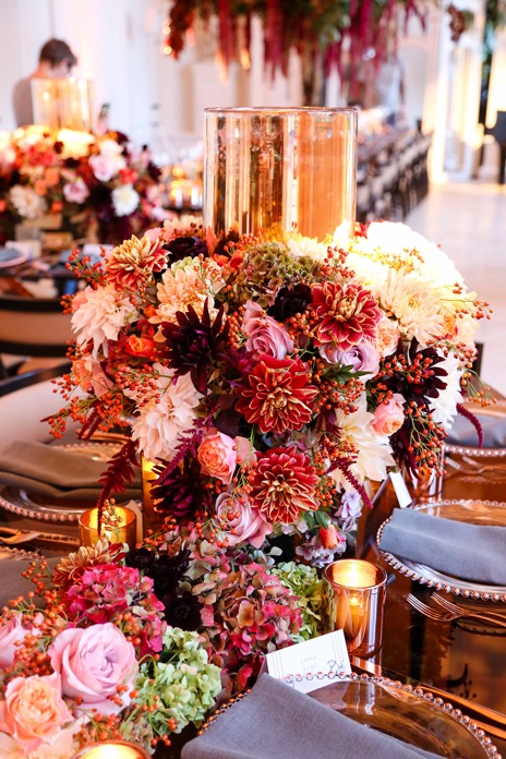 Creative wedding floral ideas for a harvest wedding from Wild at Heart