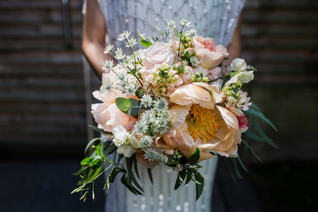 Real wedding: Studio glamour in the heart of London