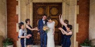 Real wedding: Studio glamour in the heart of London