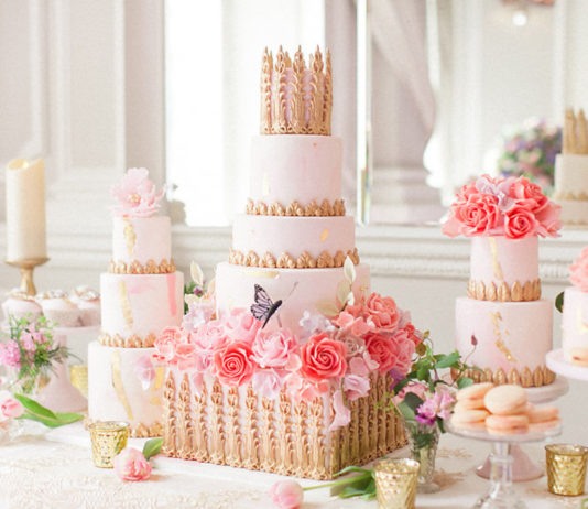 Perfect finish: Gorgeous wedding cakes for the perfect party centrepiece