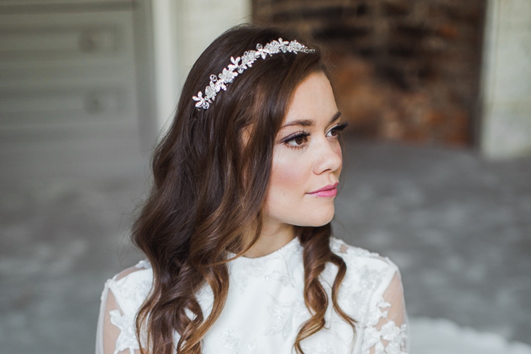 Diamonds and pearls: perfect top dressing with Team Glam bridal hair accessories