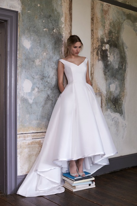 Bridal trend: Join the train gang with these fabulous hi-lo wedding gowns