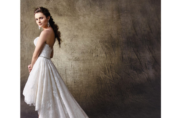 Bridal trend: Join the train gang with these fabulous hi-lo wedding gowns