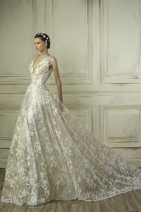 Bridal trend: ballgown glamour for perfect wedding-day dressing