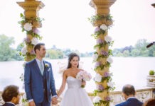 Real wedding: A fairytale party at Hever Castle
