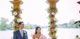 Real wedding: A fairytale party at Hever Castle