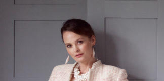 Cut above: Lalage Beaumont's effortless style for mother of the bride and VIP guest