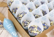 Personalise your confetti with Shropshire Petals
