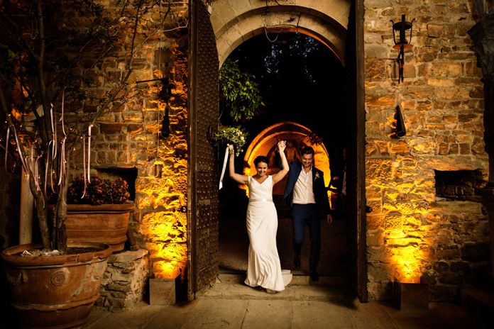 Real wedding: Tuscan splendour at a perfect castle celebration