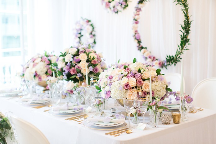 Wedding inspiration: Floral romance for a sophisticated London wedding