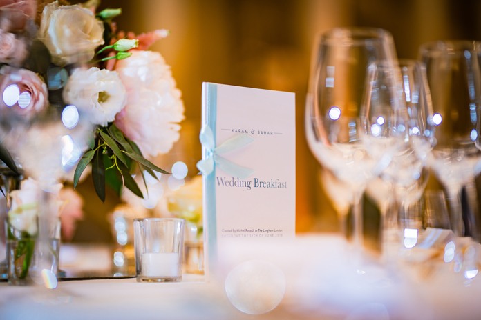 Real wedding: Capital gold at The Langham Hotel