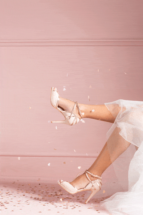 Bridal shoes: Perfect glamour heels for your wedding day