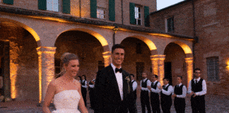 Real wedding: Italian dream