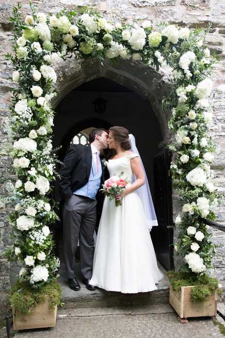 Real wedding: Cornish classic