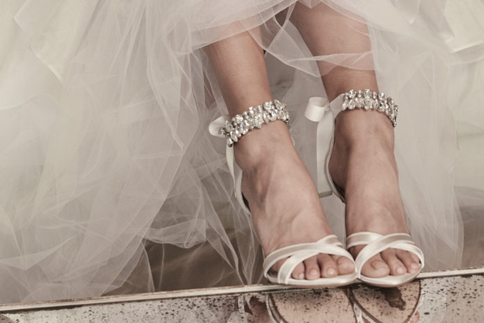 Bridal heels: Walk tall
