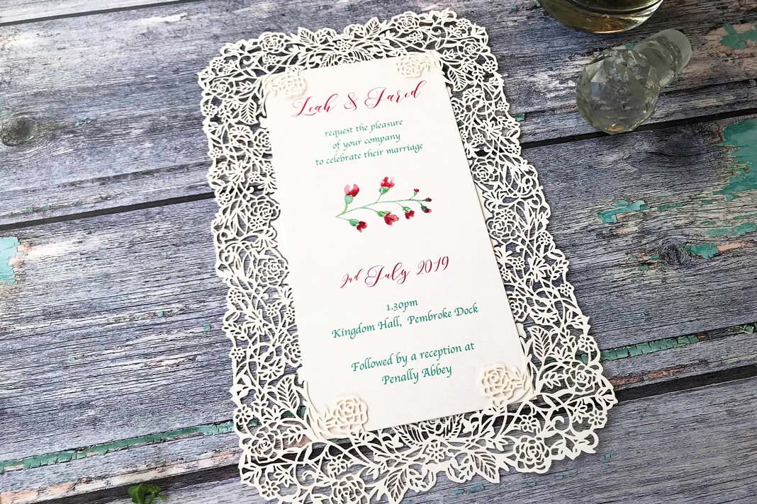 Post perfect – our pick of romantic wedding stationery