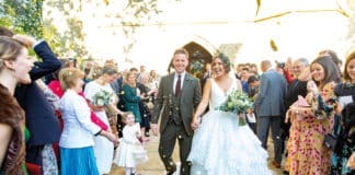 Real wedding: Sunshine day