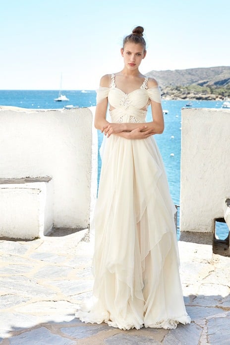 Bridal trend: Cutaway gowns for high glamour