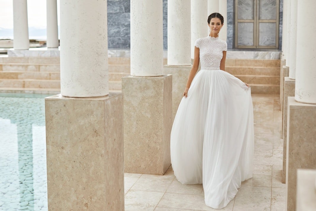 Bridal trend: Pure white gowns for timeless romance