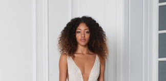 The Wedding Club offers home delivery on stunning sample gowns