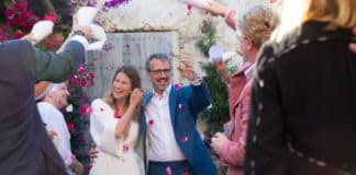 Real wedding: Ibiza fiesta