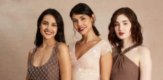 Glitz team: Bridesmaid gowns with high style
