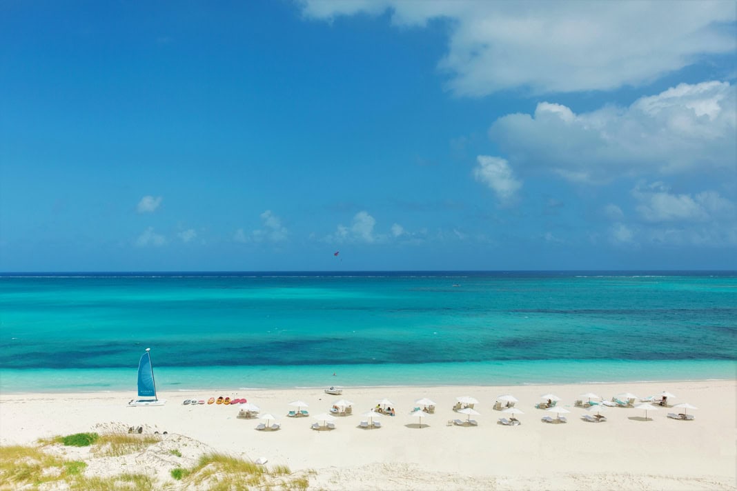 Beach dream in Turks and Caicos with Wymara