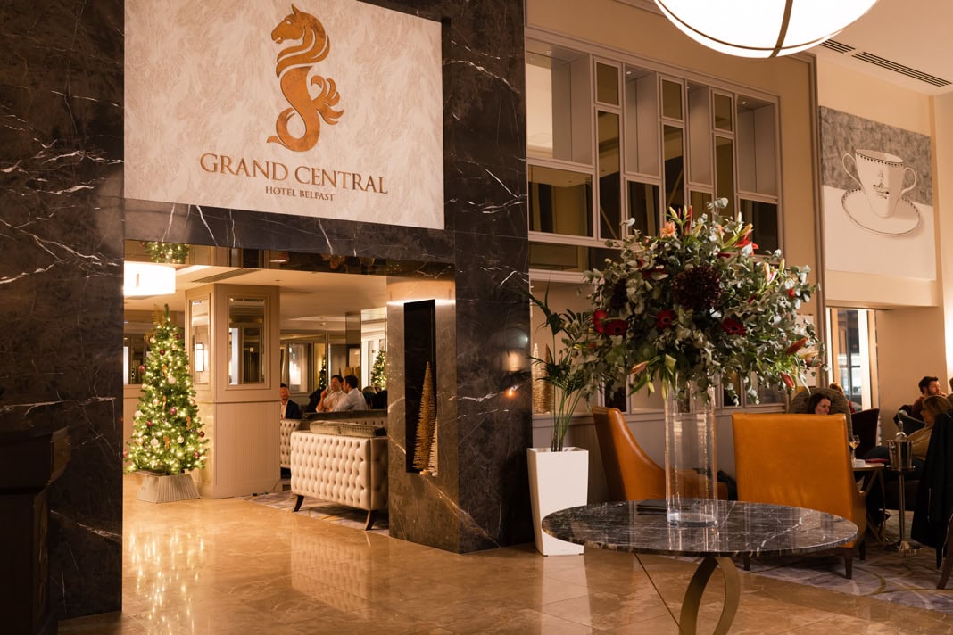 High style in Belfast's Grand Central Hotel