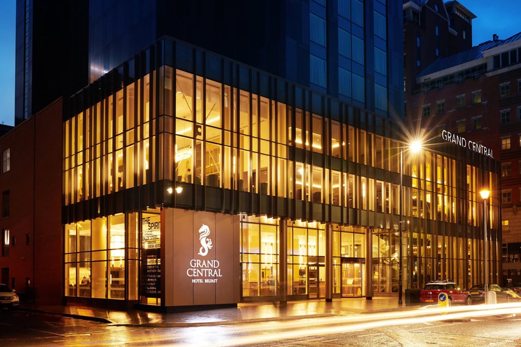High style at Belfast's Grand Central Hotel