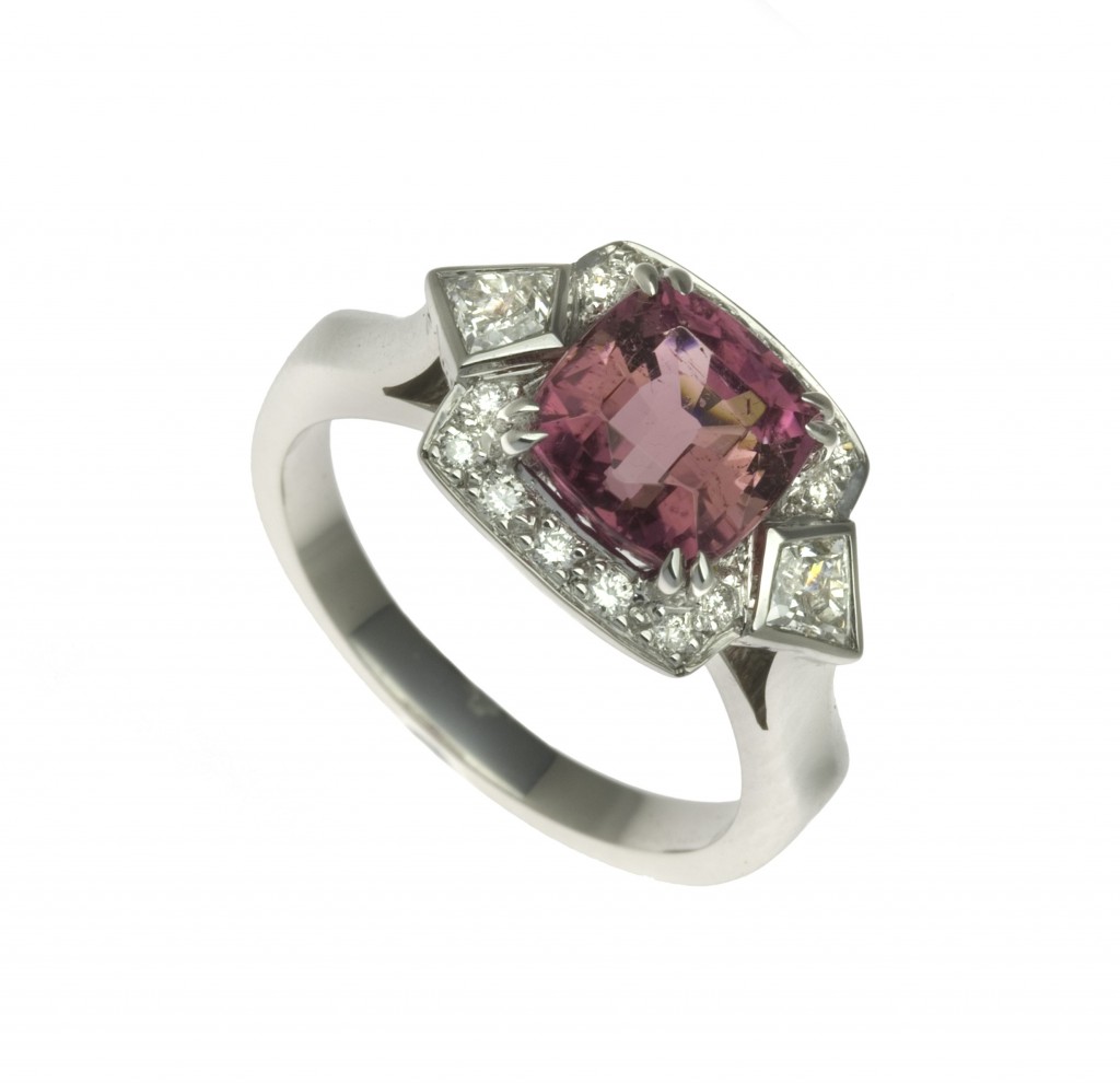 8. London Rocks Karl Karter Pink sapphire with white diamonds copy