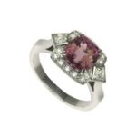 8. London Rocks Karl Karter Pink sapphire with white diamonds copy